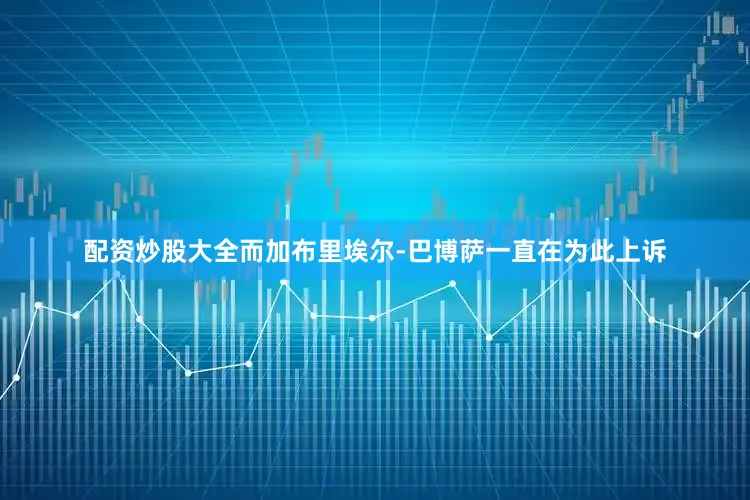 配资炒股大全而加布里埃尔-巴博萨一直在为此上诉