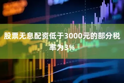 股票无息配资低于3000元的部分税率为3%